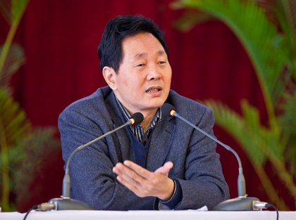 校党委书记朱清孟作重要讲话